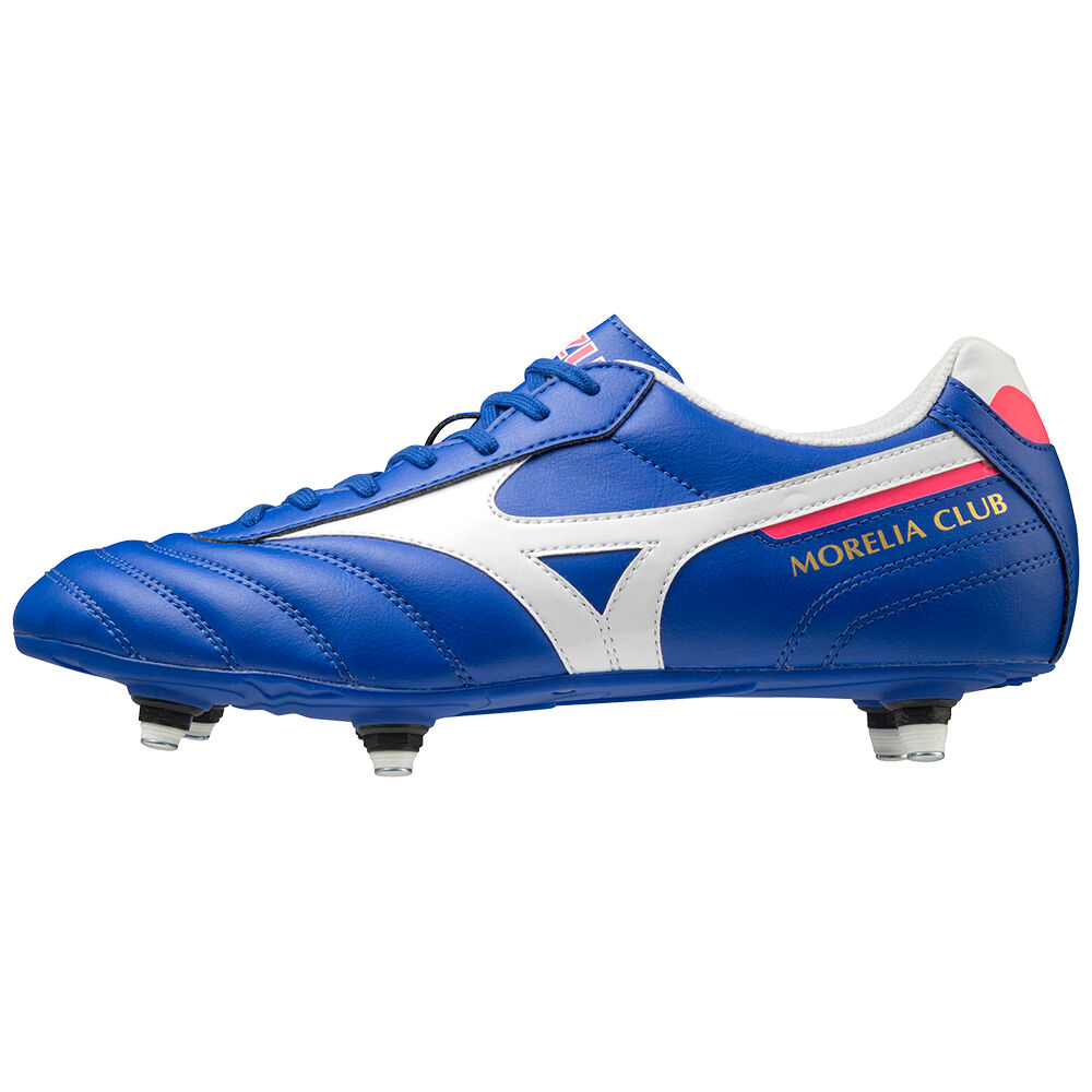 Mizuno Morelia II Club SI Férfi Focicipő Kék/Fehér FUJ291078